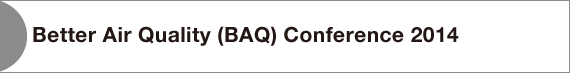 Better Air Quality (BAQ) Conference 2014